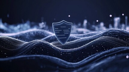Cyber ​​security data safety concept
