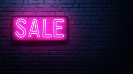 Obraz premium A bright pink neon sign reading 