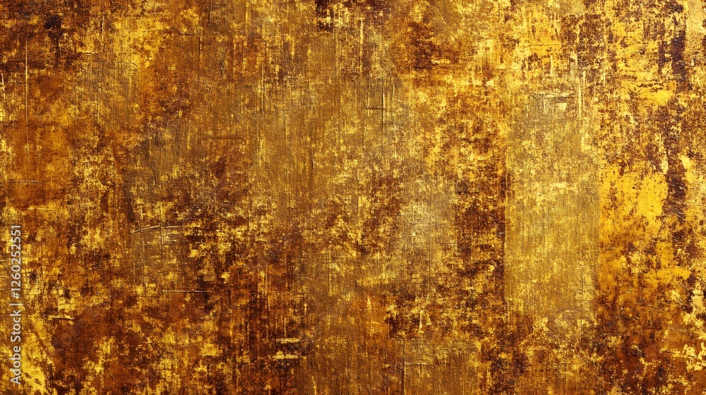 Poster aged distressed and weathered metallic textured abstract grunge background with rusty vintage and wo
