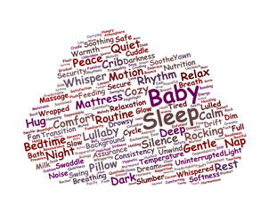 Baby Sleep Word Cloud