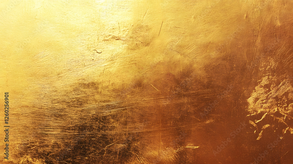 Fototapete captivating abstract background with a mesmerizing metallic texture and shimmering golden glitter re