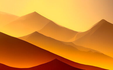 golden desert hills 