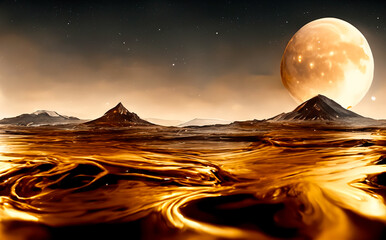 Golden Planet moons