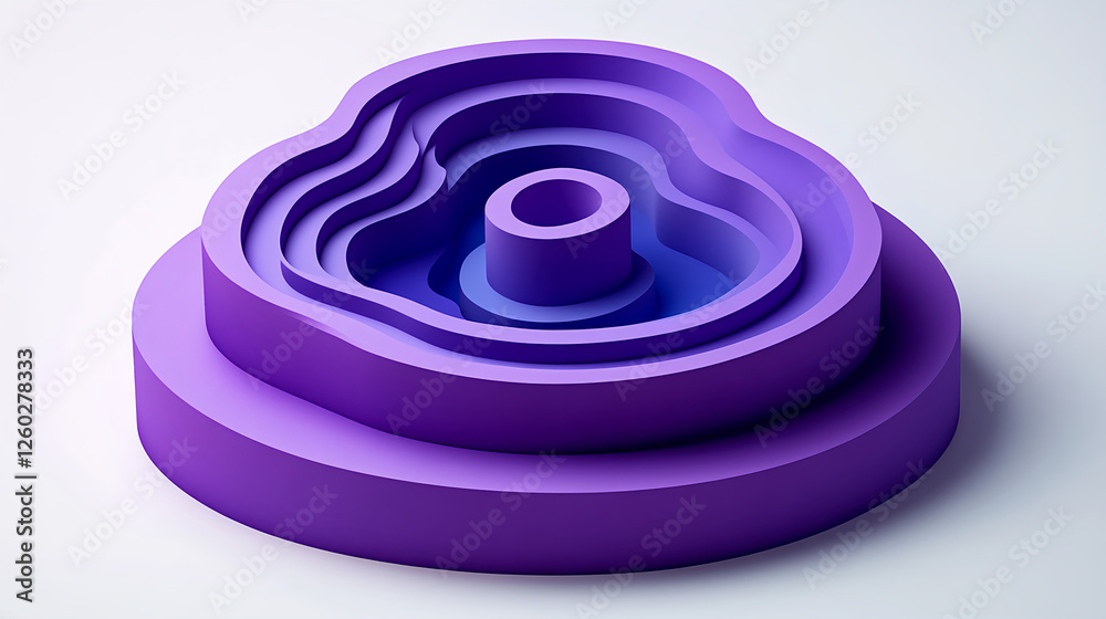 Poster dynamic fluid shapes abstract studio 3d design modern environment close-up view visual exploration