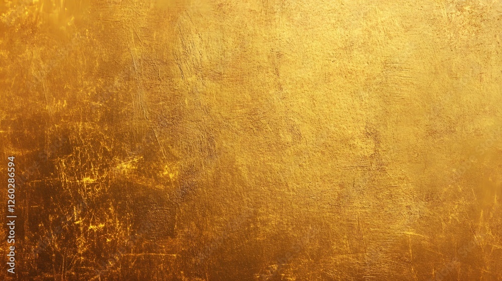Poster glowing golden metallic textured abstract background with luxurious radiant shiny granular surface o