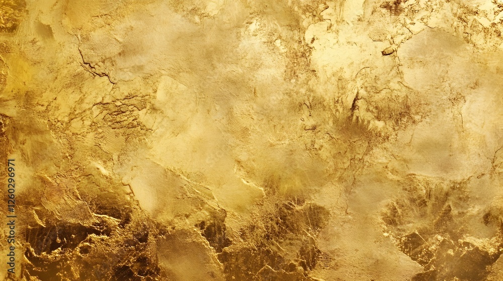 Poster magnificent metallic abstract textured golden glitter shiny background for luxurious opulent design 