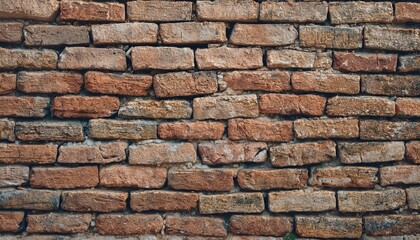 Obraz premium rustic rough brick wall texture 