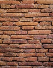 Obraz premium rustic rough brick wall texture 