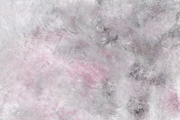 Abstract oil painting background in dusty pink and gray