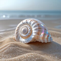 seashell on the beach