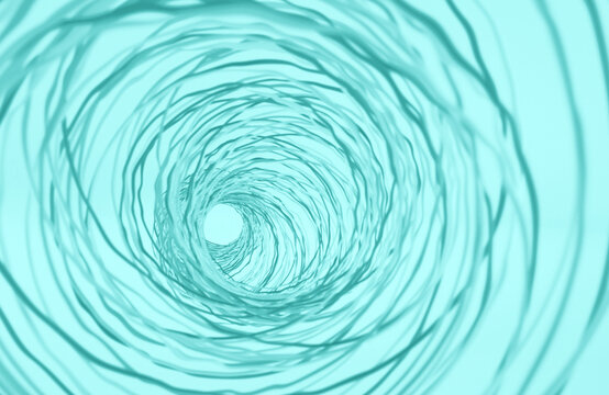 Elegant Clear Teal Curve Background for Modern Designs