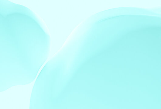 Elegant Clear Teal Curve Background for Modern Designs
