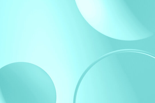 Elegant Clear Teal Curve Background for Modern Designs