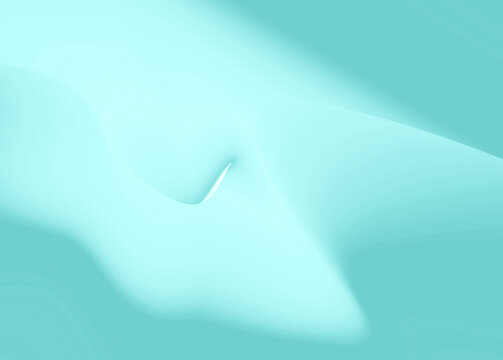 Elegant Clear Teal Curve Background for Modern Designs