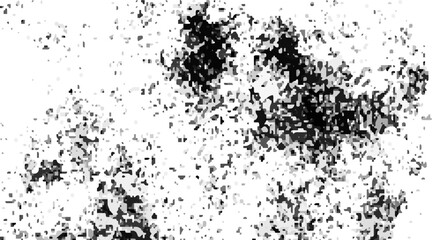 Fototapeta premium Abstract monochrome background. Grunge black and white background. Abstract monochrome texture. Surface in chips, cracks, scuffs.
