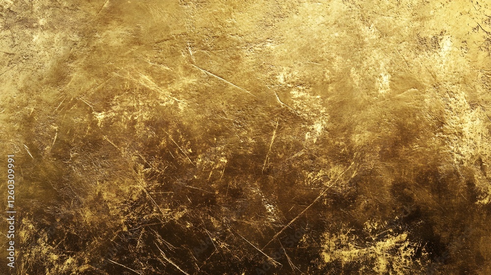 Leinwandbilder Shimmering Golden Metallic Abstract Textured Surface Background with Granular Patterns and Glittering Reflective Accents Ideal for Luxury Elegance and Opulent Design Concepts
