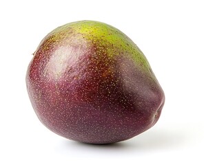 Ripe mango, isolated, white background, food photography, recipe websites