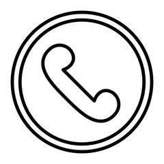 Phone Business Contact Information Icon