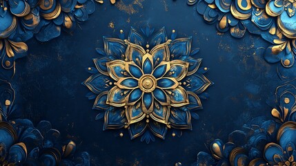 Mandala Designs on Gradient Purple Background