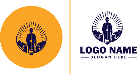 Volunteer Organization icon Nonprofit organization Charitable organization Community service group flat logo sign symbol editable vector