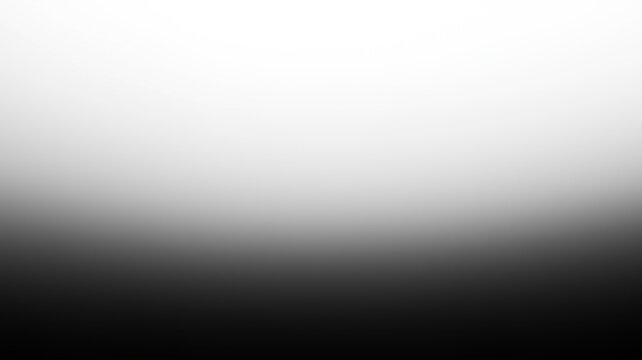 Fototapeta Soft black and white gradient fading effect, smooth monochrome background with subtle shading transition, modern abstract visual composition for minimalistic graphic design