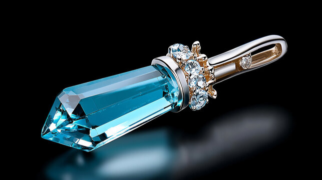  aquamarine's cool blue serenity