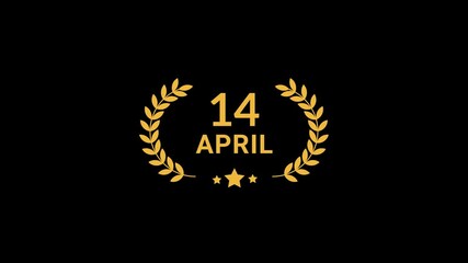 14 April Laurel Wreath Animation
