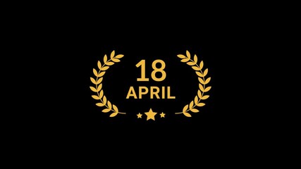 18 April Laurel Wreath Animation
