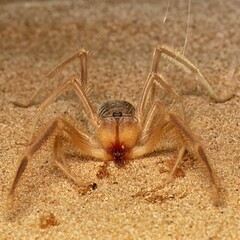 Camel Spider on Desert Sand