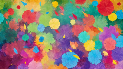 colorful watercolor background