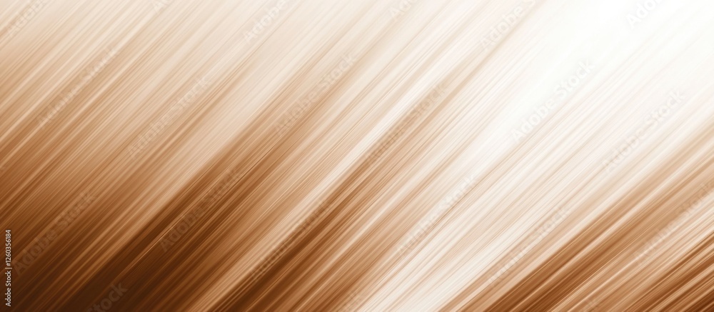 Aufkleber elegant beige and brown gradient abstract background with smooth motion lines for design and artisti