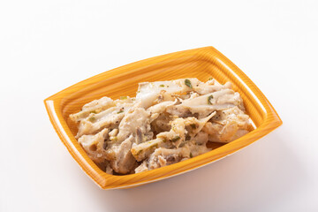 やげん軟骨　ネギ塩焼き