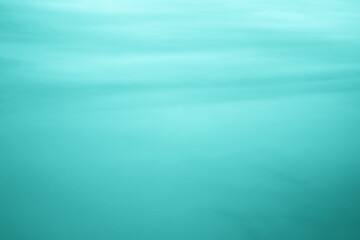 Fluid Dynamics Abstract Background in Clear Teal Color