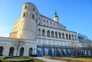 Obraz premium Mikulov Castle is a castle in the town of Mikulov in South Moravian Region of the Czech Republic