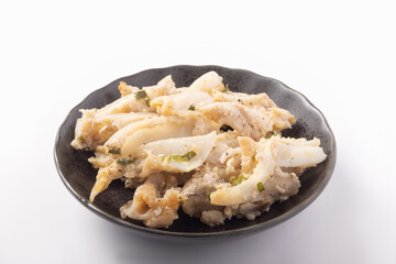 やげん軟骨　ネギ塩焼き