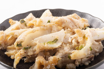 やげん軟骨　ネギ塩焼き