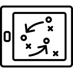Strategy Icon Vector Element
