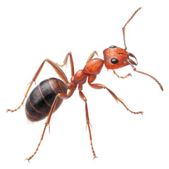 The Rare Pharaoh Ant in transparent background