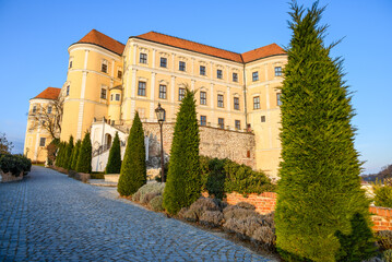 Mikulov Castle is a castle in the town of Mikulov in South Moravian Region of the Czech Republic