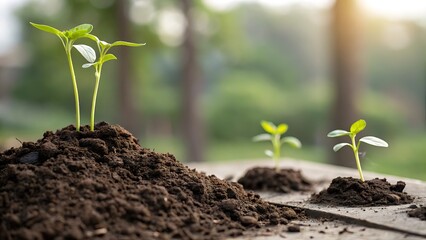 Seedlings Growing: A Metaphor for Business Growth and Development