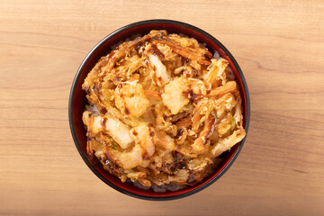 海鮮かき揚げ丼