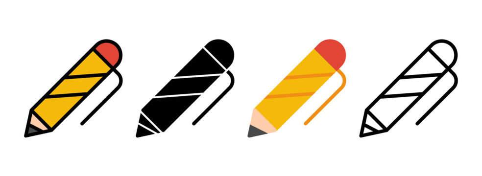 set of Pen Icon
