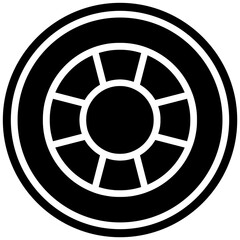Fototapeta premium Lifebuoy Icon