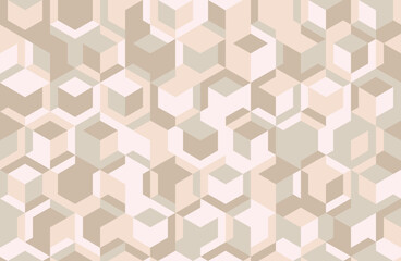 Minimal geometric design with sharp shapes and mosaic repetition. Ideal for seamless backgrounds, modern textile patterns, or trendy poster covers.