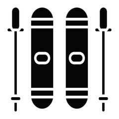 Ski Poles Icon