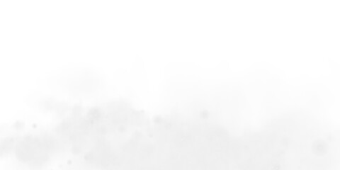 Fantastic white smoke background. Magic white smoke with glitter and small particles of twinkling stars. Fog with luminous particles. White vapor with stardust. Morning fog over land or water. PNG.