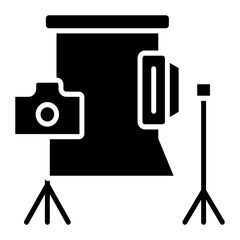 Obraz premium Photoshoot Studio Icon