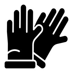 Obraz premium Gloves Icon
