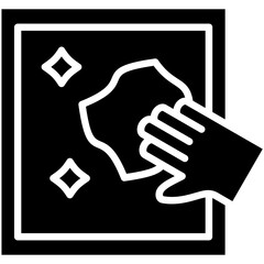 Glass Cleaning Icon