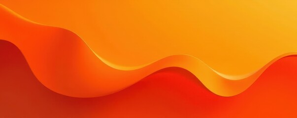 Fluid orange shapes, dynamic abstract backdrop, smooth, dynamic background, shapes